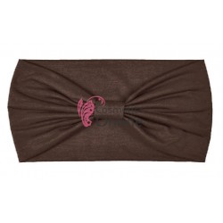 Bentita din bumbac pentru cosmetica BQL07 Maro